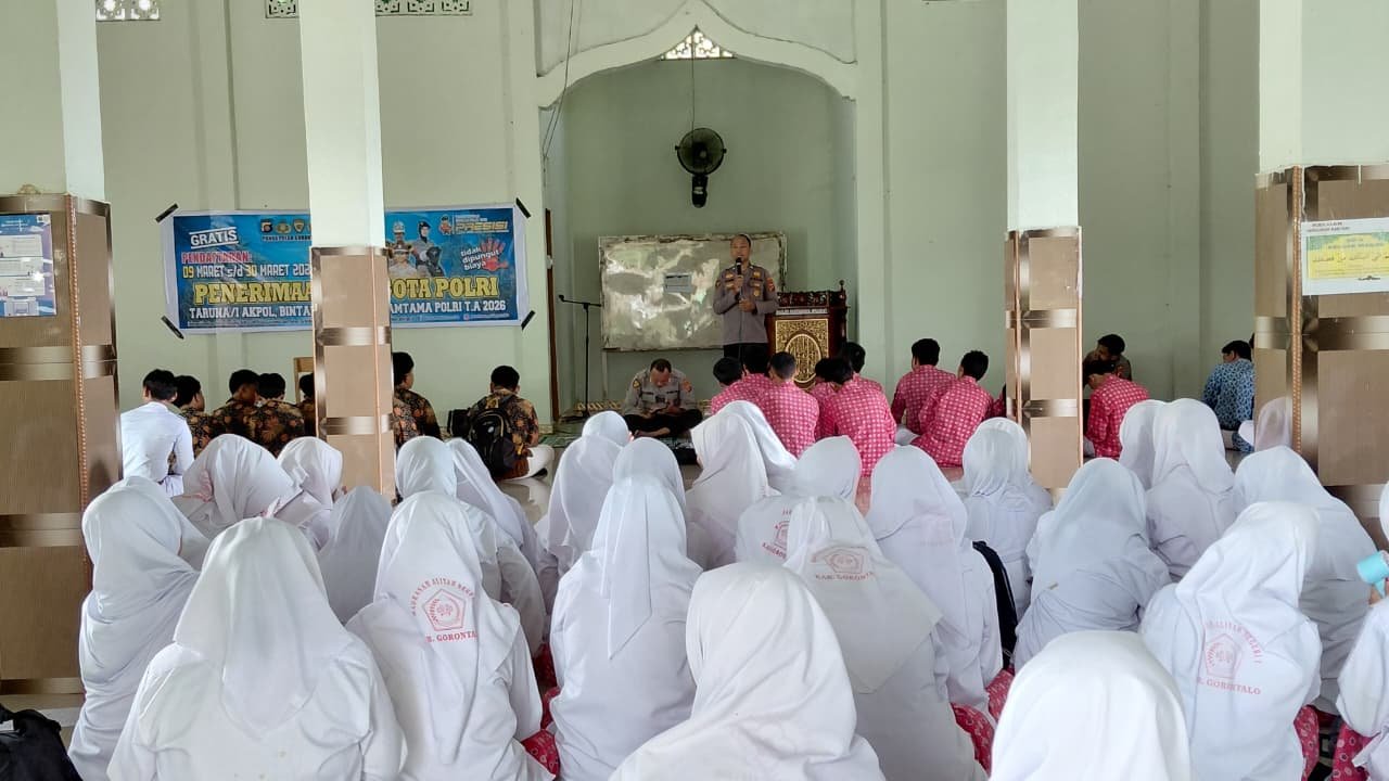 Read more about the article MAN 1 Kabgor Terima Sosialisasi Penerimaan Polri 2026