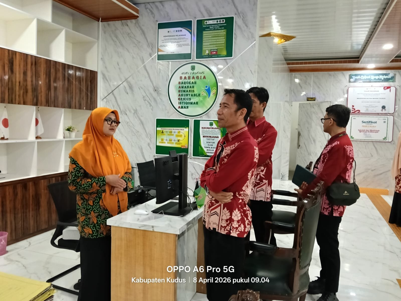 Read more about the article Mantapkan Langkah ke WBK, MAN 1 Kabgor Kunjungi MAN 2 Kudus