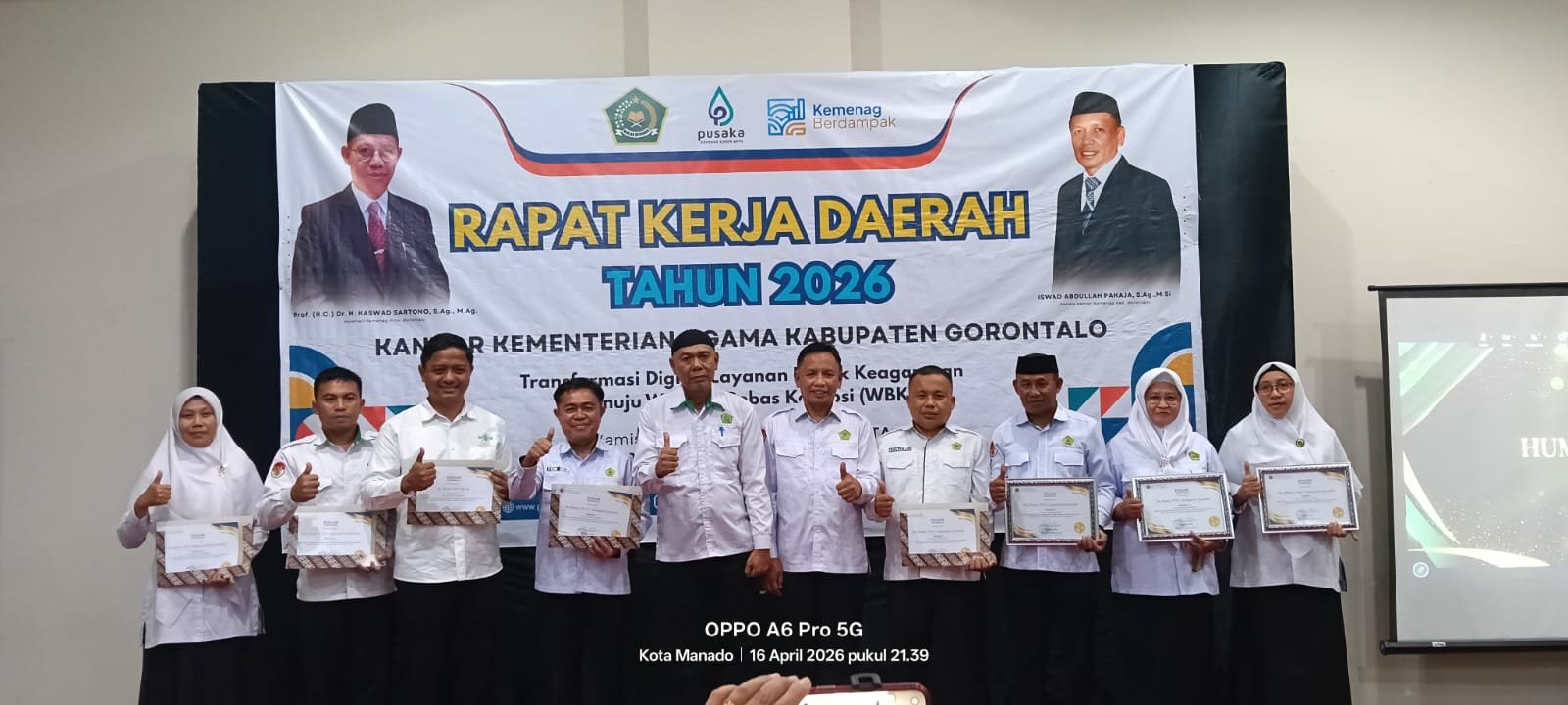 Read more about the article Konsistensi Humas MAN 1 Kabgor Antar Raih Penghargaan Terbaik IV